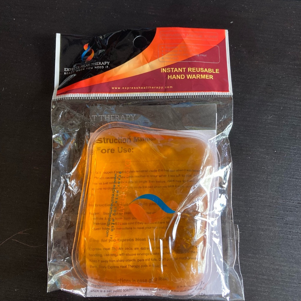 Express Heat Therapy Hand Warmer - One Size - Orange